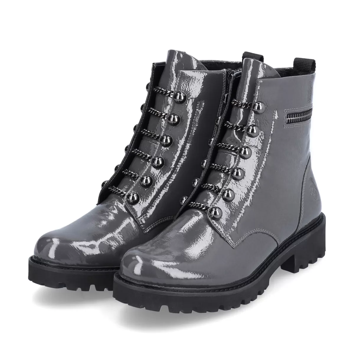 Damen Remonte Damen Biker Boots anthrazit