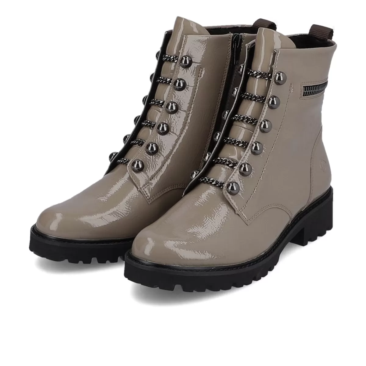 Damen Remonte Damen Biker Boots beige