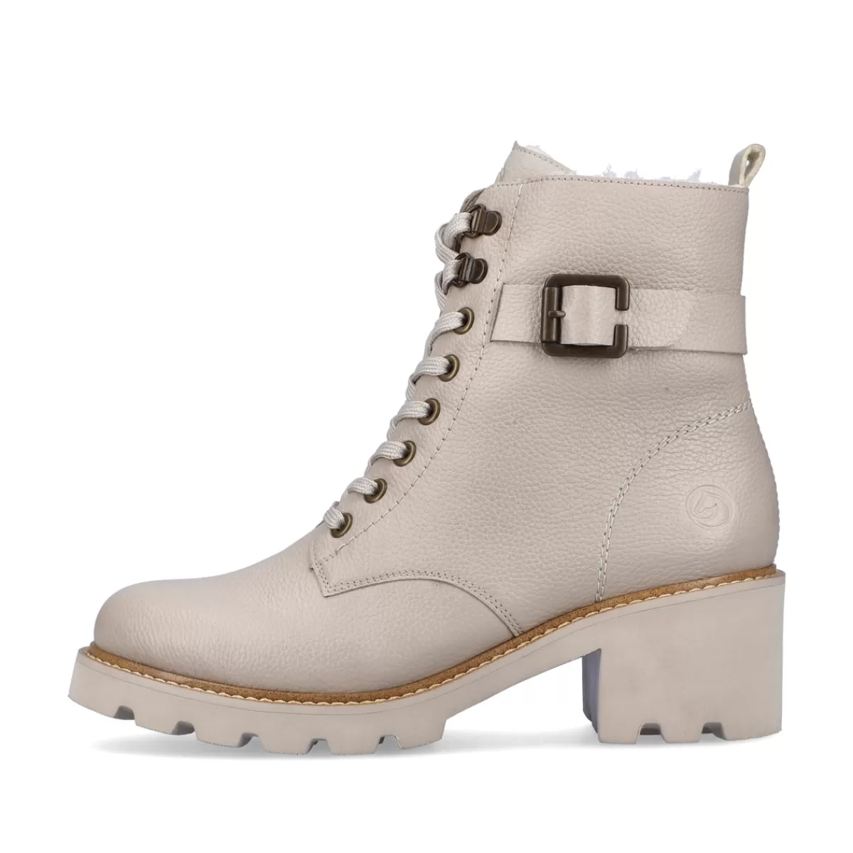 Damen Remonte Damen Biker Boots hell