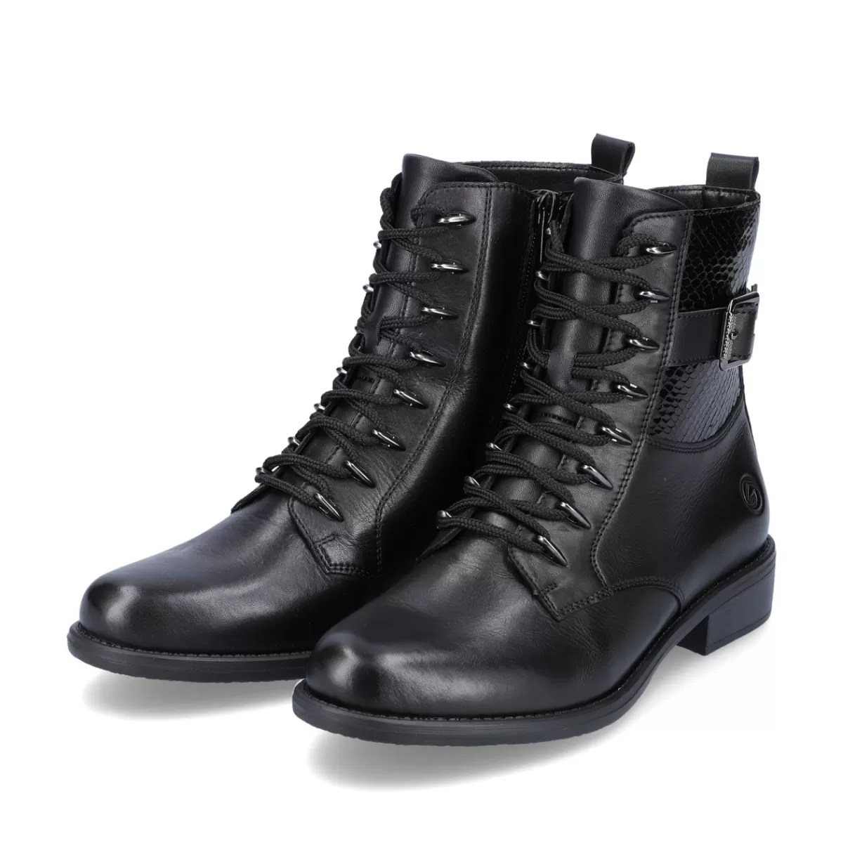 Damen Remonte Damen Biker Boots mitternachts