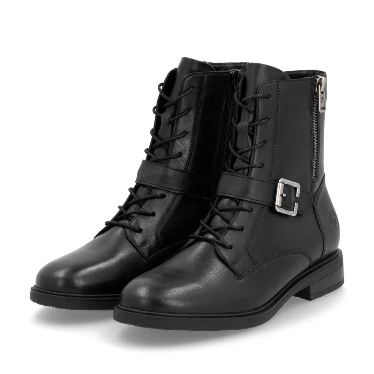 Damen Remonte Damen Biker Boots nacht