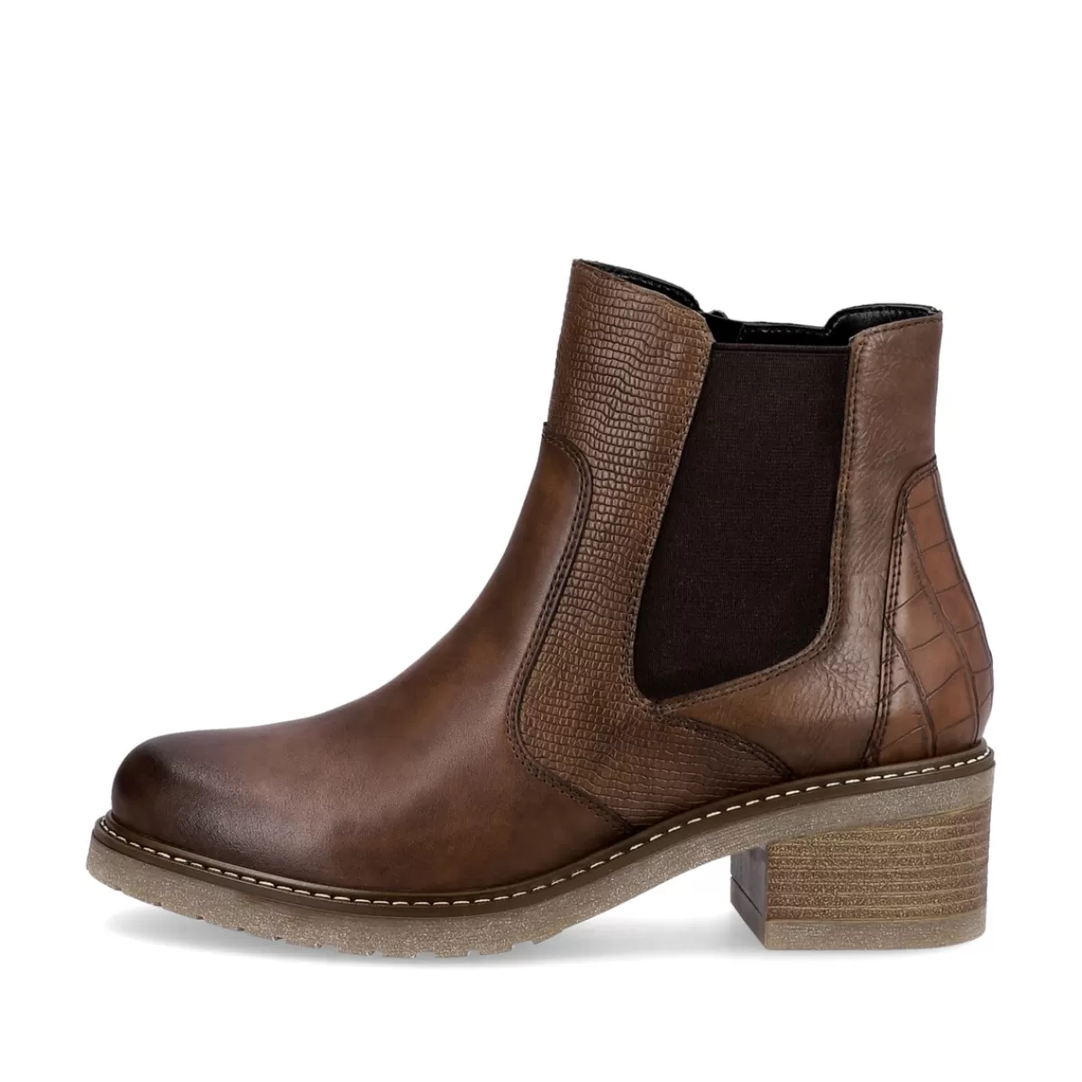 Damen Remonte Damen Chelsea Boots kastanien