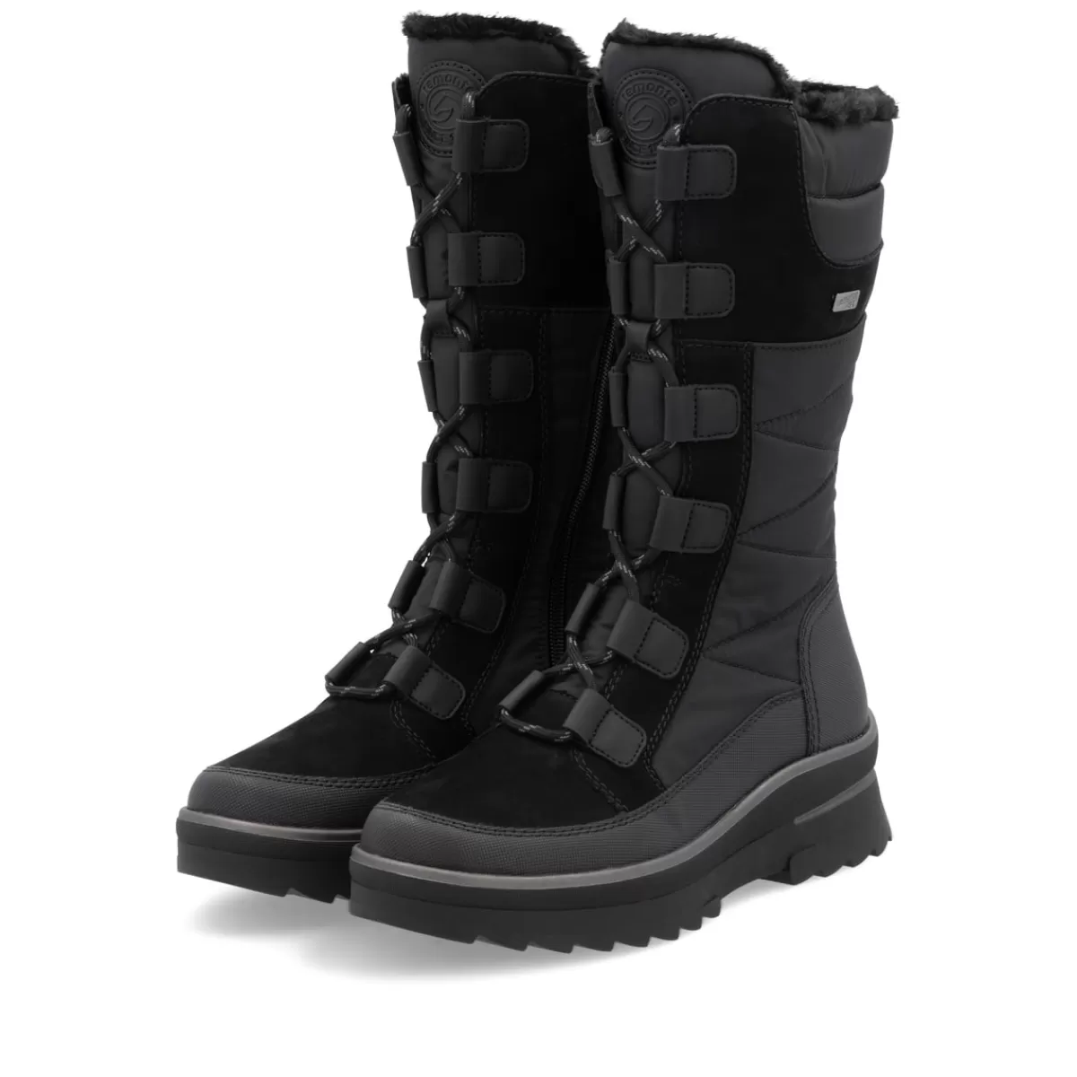 Damen Remonte Damen Hochschaftstiefel asphalt