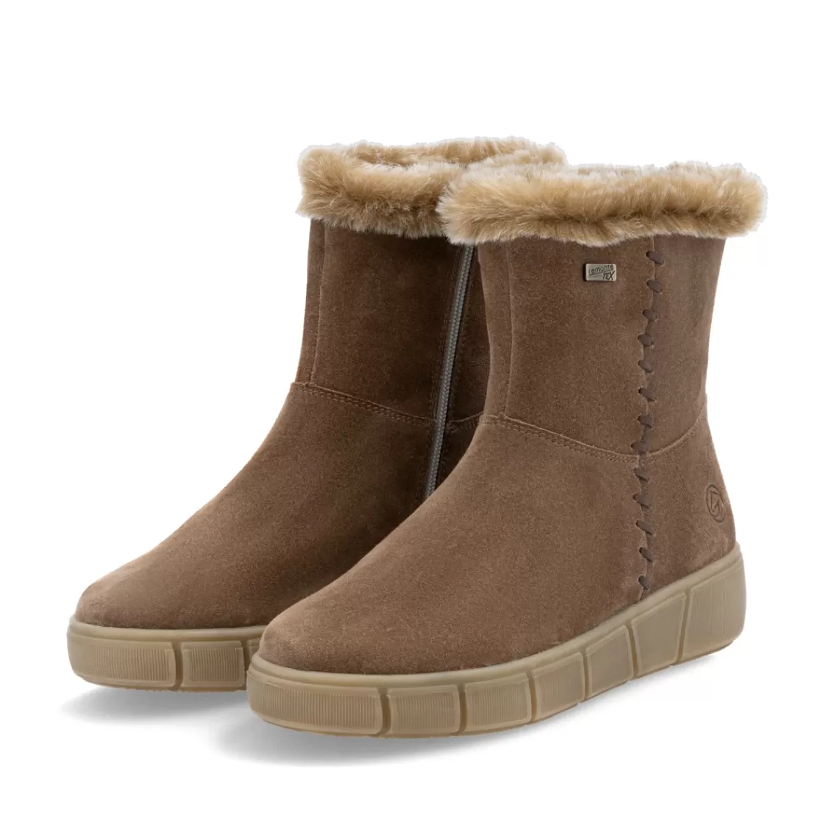 Damen Remonte Damen Hochschaftstiefel holz