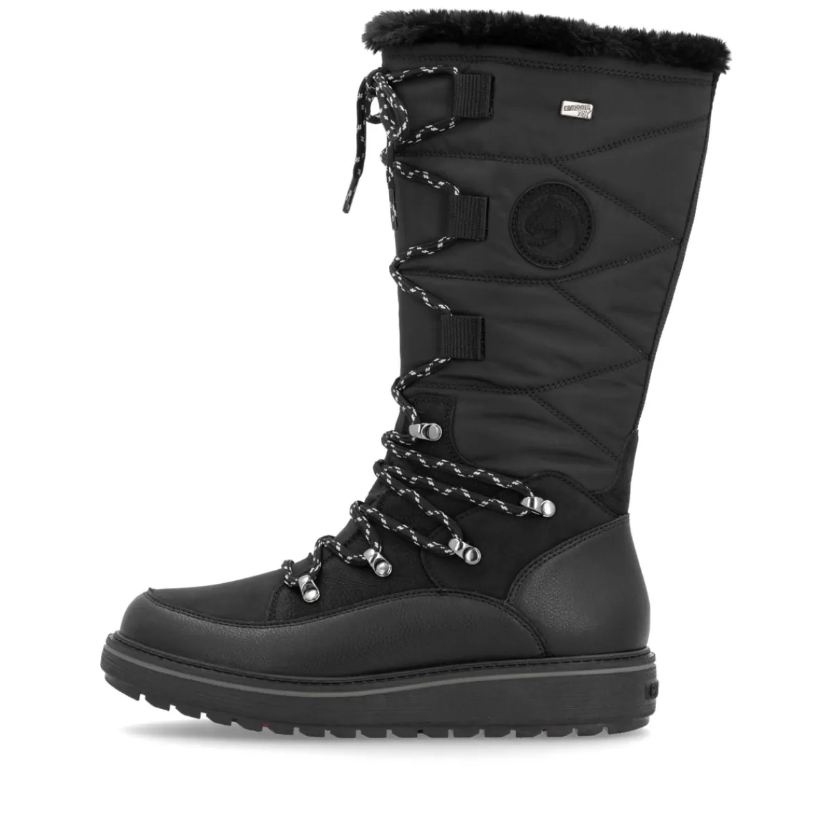 Damen Remonte Damen Hochschaftstiefel nacht