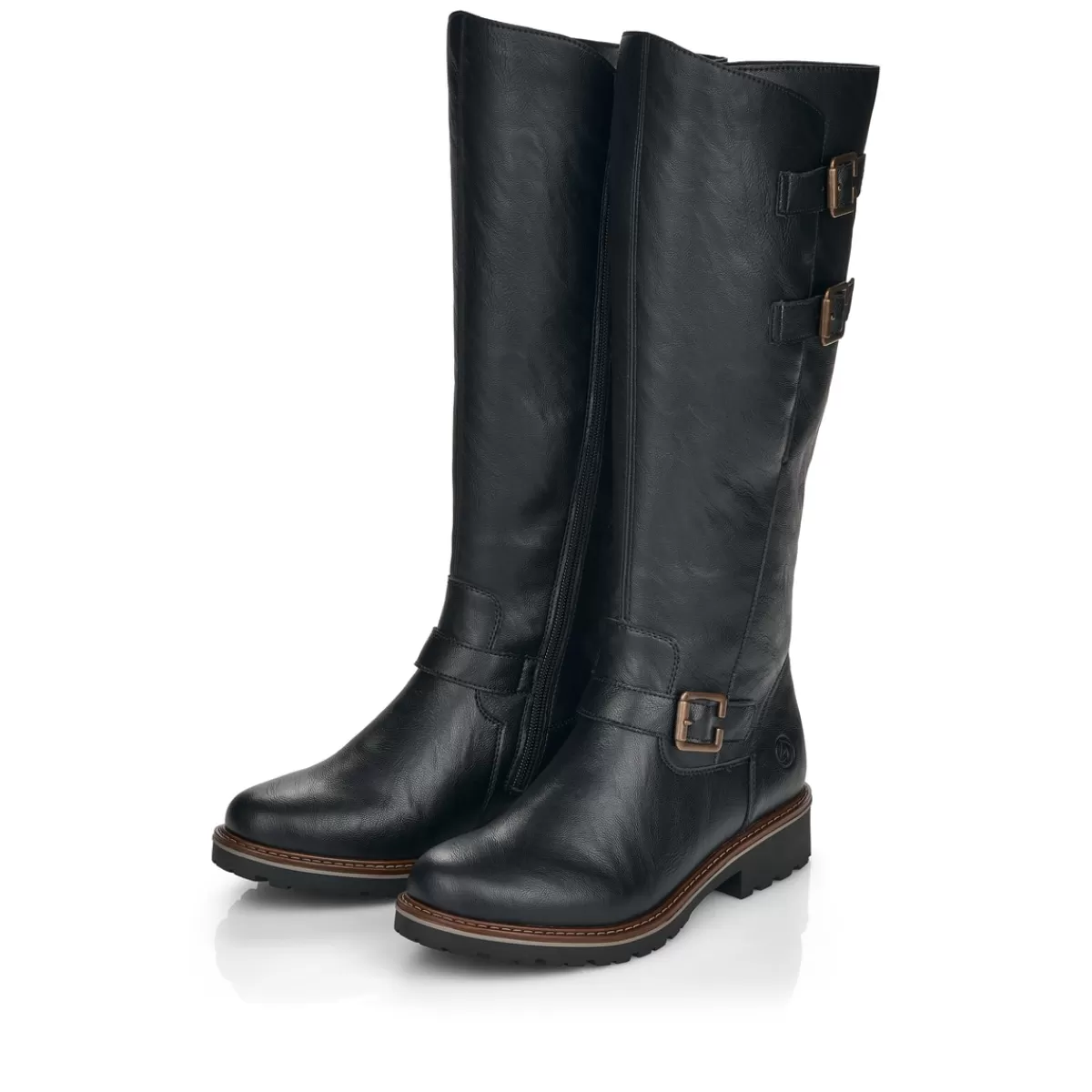 Damen Remonte Damen Hochschaftstiefel nacht