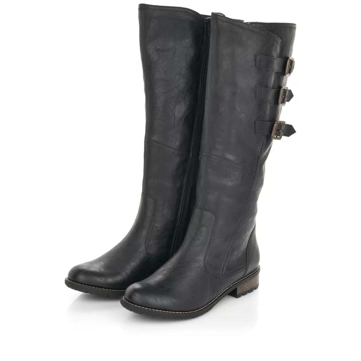 Damen Remonte Damen Hochschaftstiefel nacht