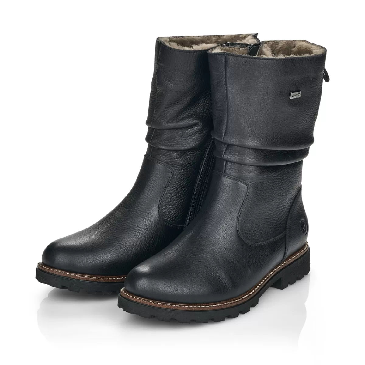 Damen Remonte Damen Hochschaftstiefel nacht