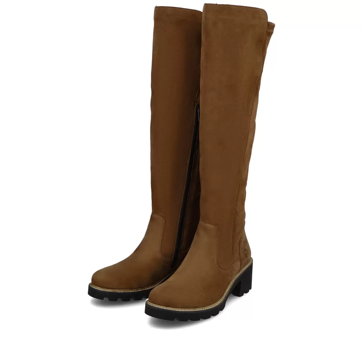 Damen Remonte Damen Hochschaftstiefel nougat