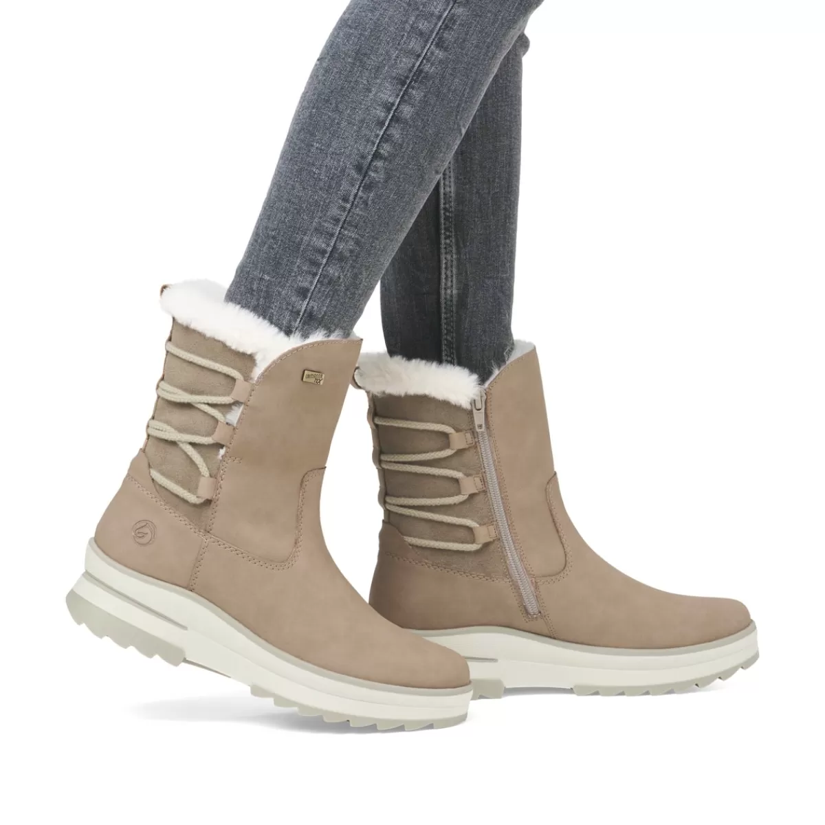 Damen Remonte Damen Kurzstiefel braun