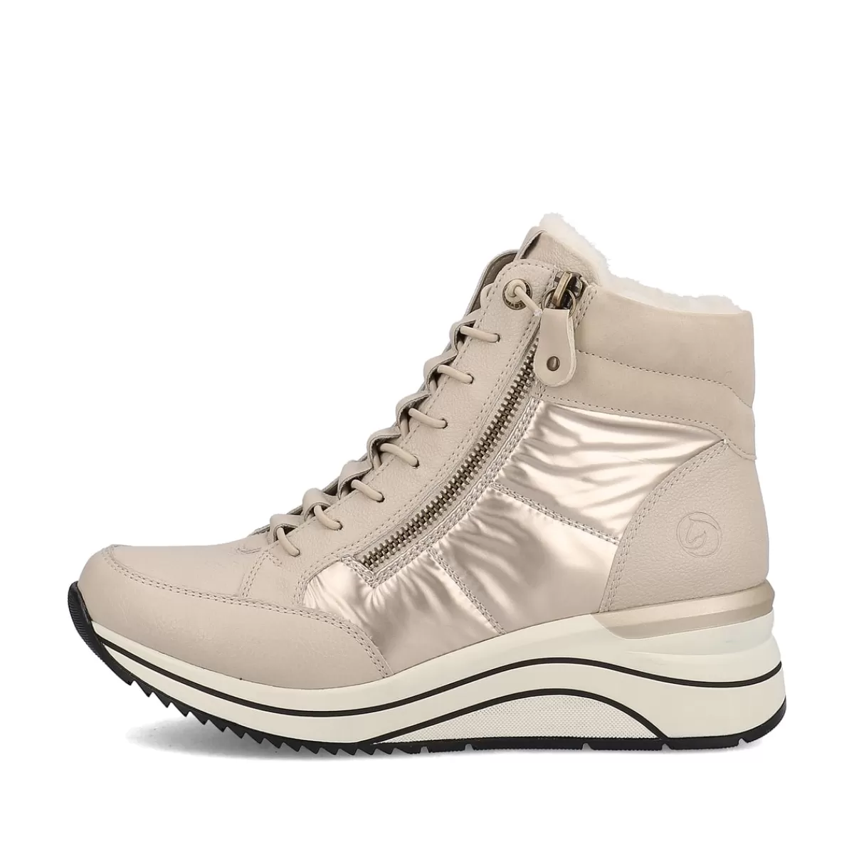 Damen Remonte Damen Kurzstiefel creme