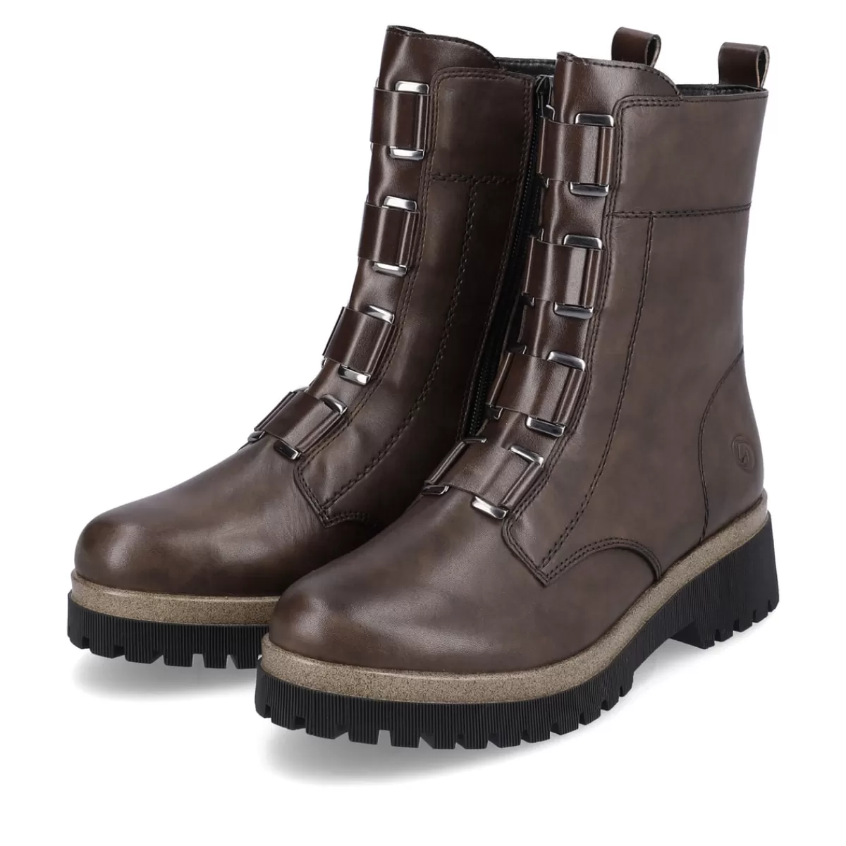 Damen Remonte Damen Kurzstiefel dunkel-metallic