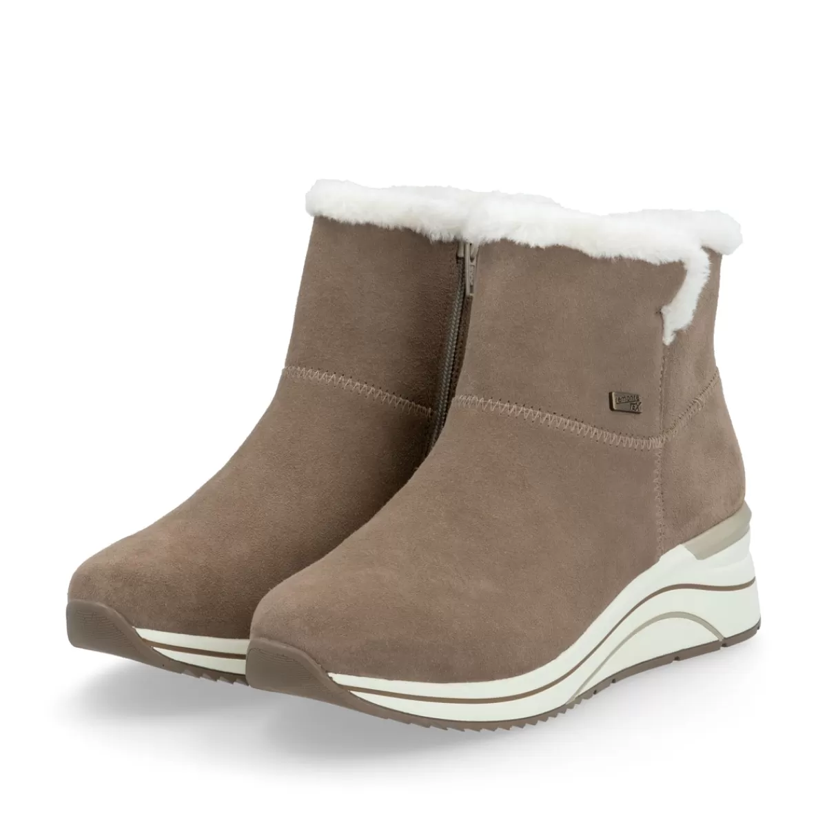 Damen Remonte Damen Kurzstiefel schokobraun