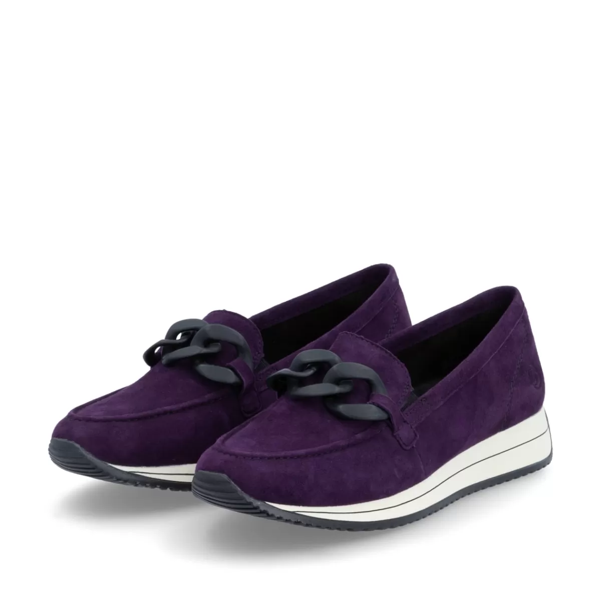 Damen Remonte Damen Loafers aubergine