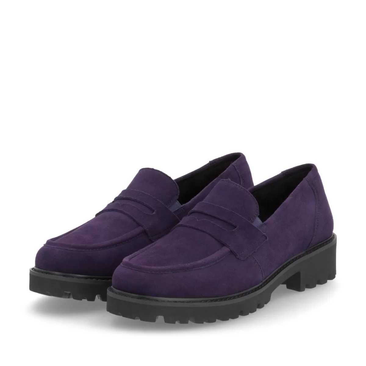 Damen Remonte Damen Loafers aubergine