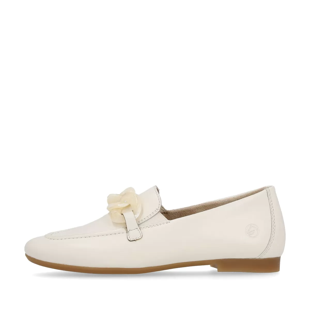 Damen Remonte Damen Loafers macciatoweiß