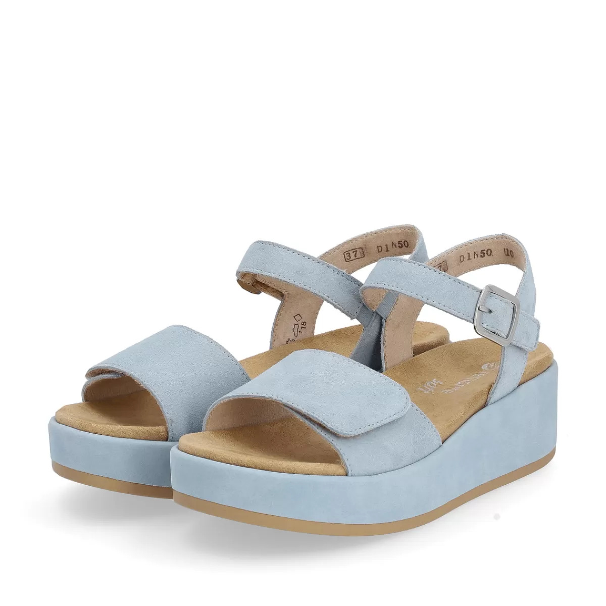 Damen Remonte Damen Riemchensandalen eis