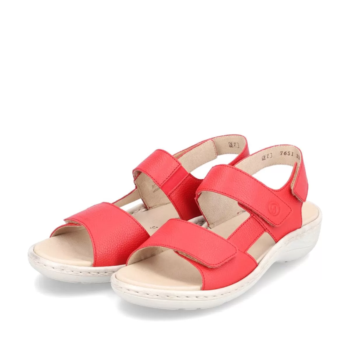 Damen Remonte Damen Riemchensandalen feuer