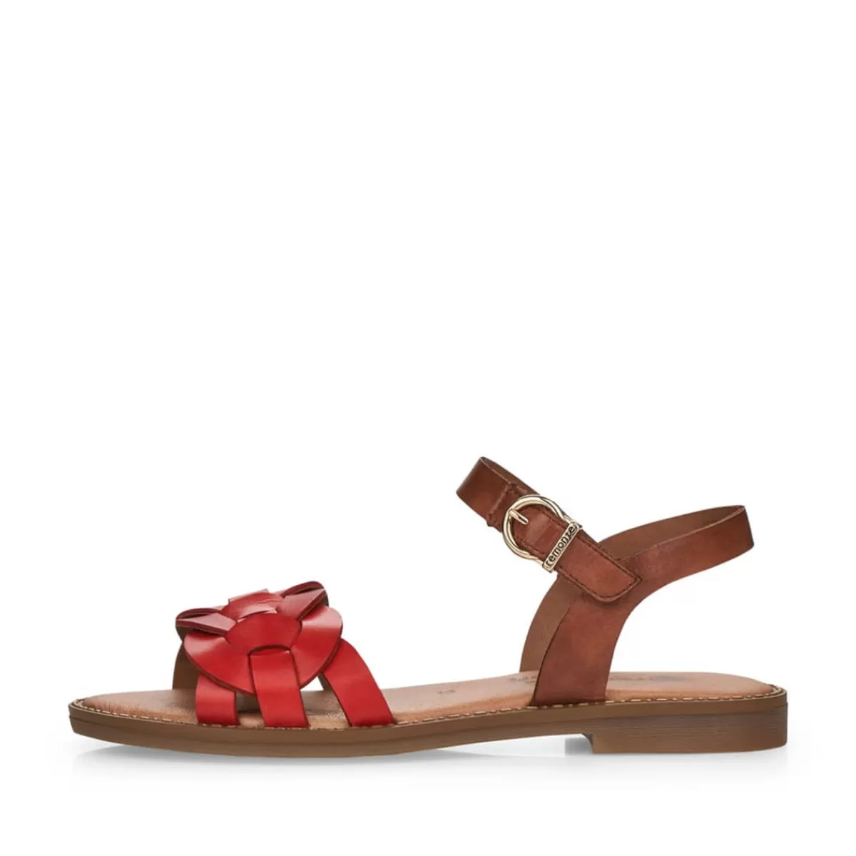 Damen Remonte Damen Riemchensandalen feuer-nussbraun