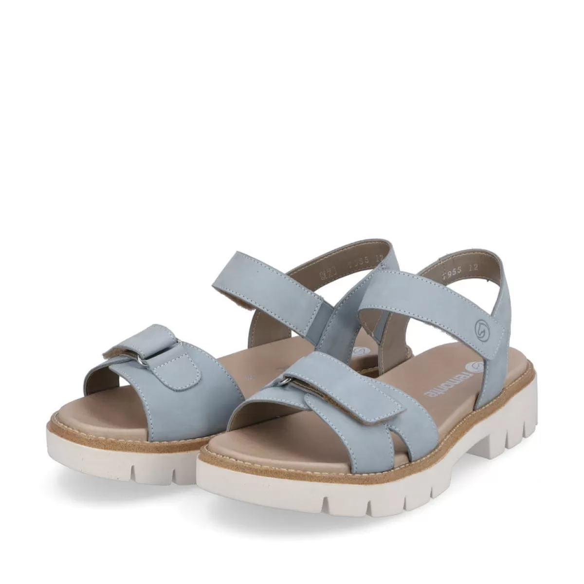 Damen Remonte Damen Riemchensandalen himmel