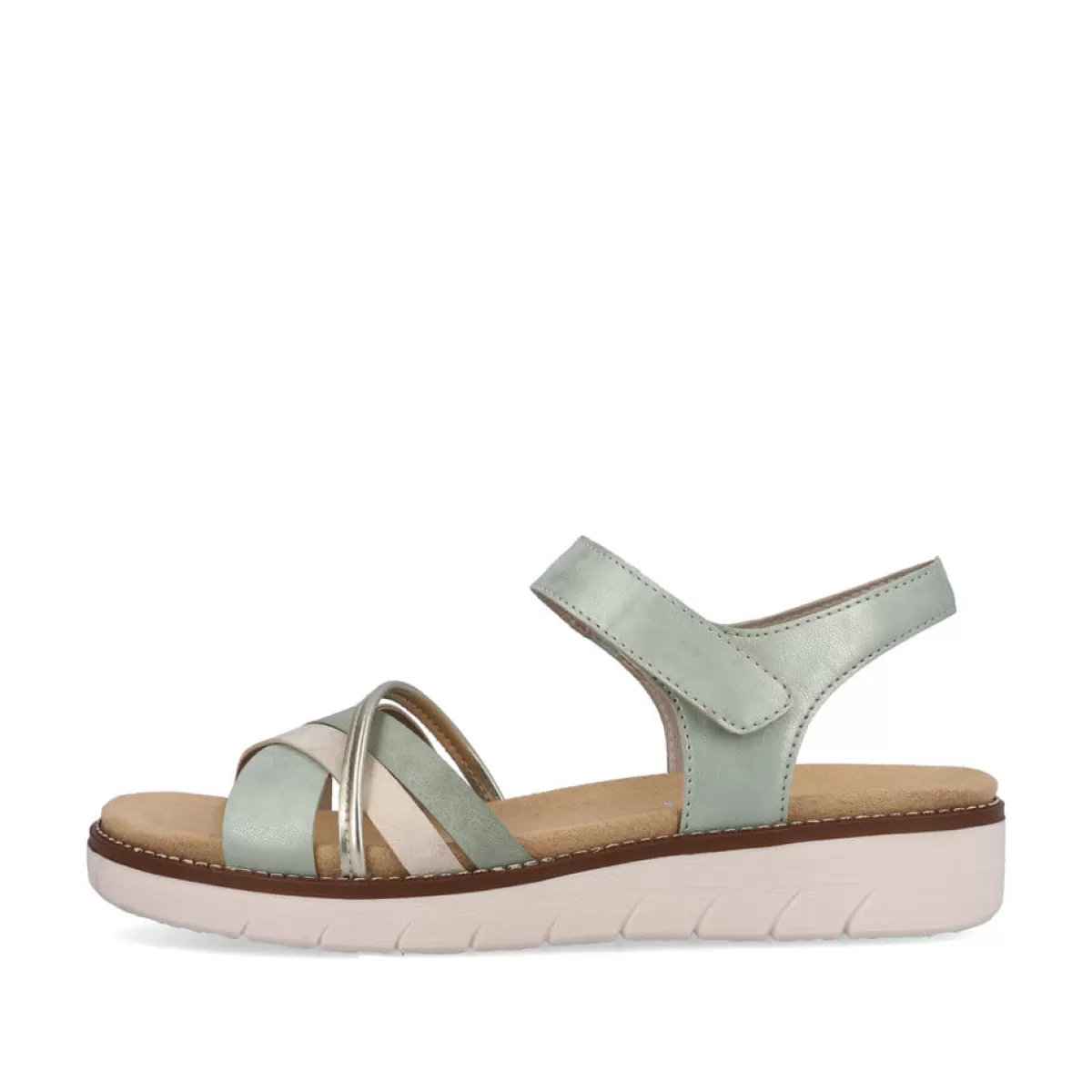 Damen Remonte Damen Riemchensandalen mint