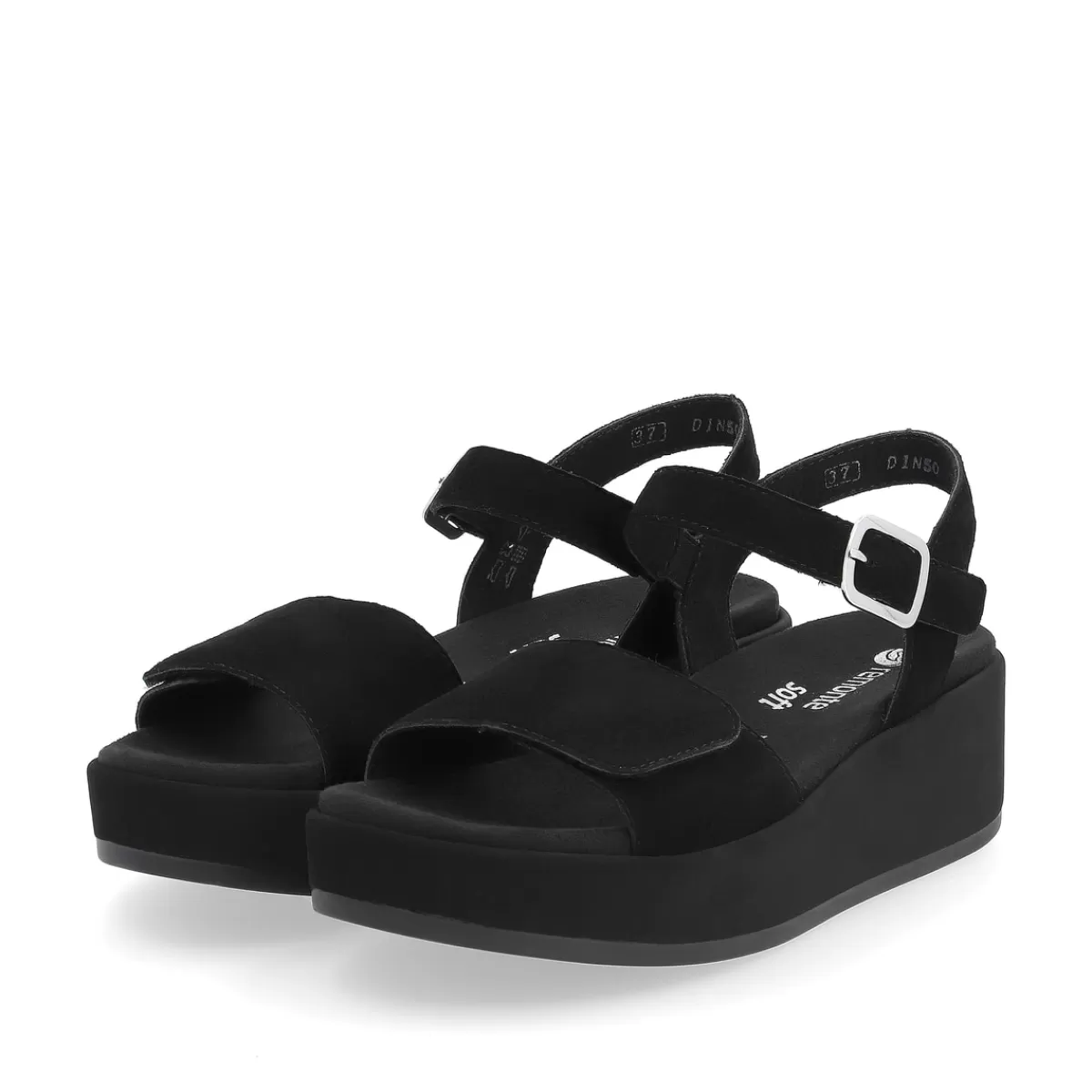 Damen Remonte Damen Riemchensandalen nacht