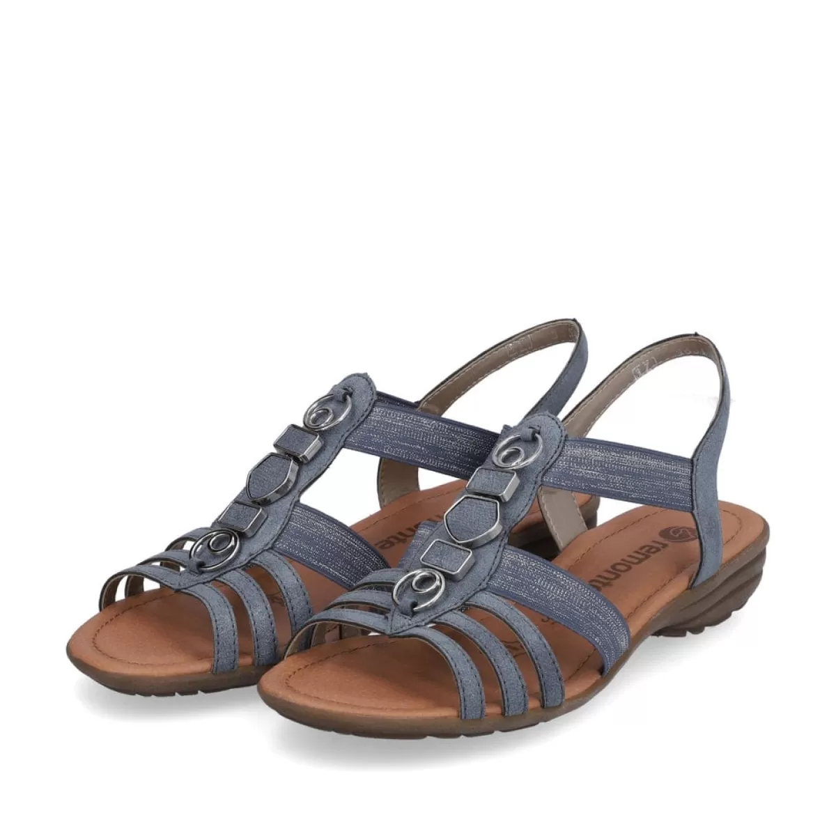 Damen Remonte Damen Riemchensandalen pazifik