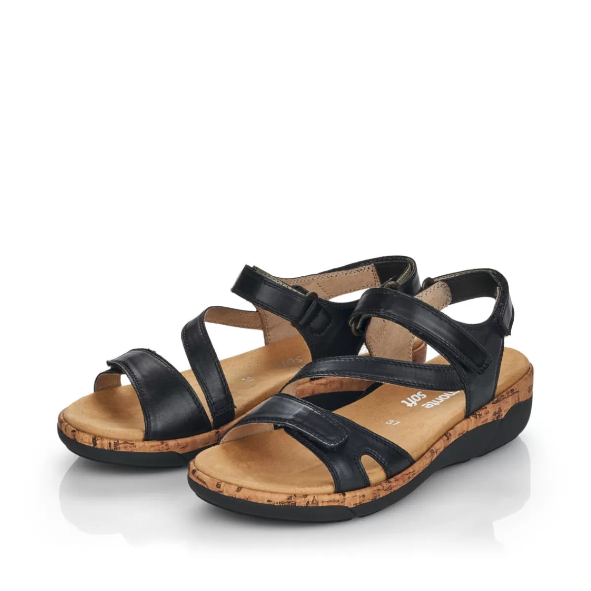 Damen Remonte Damen Riemchensandalen tief