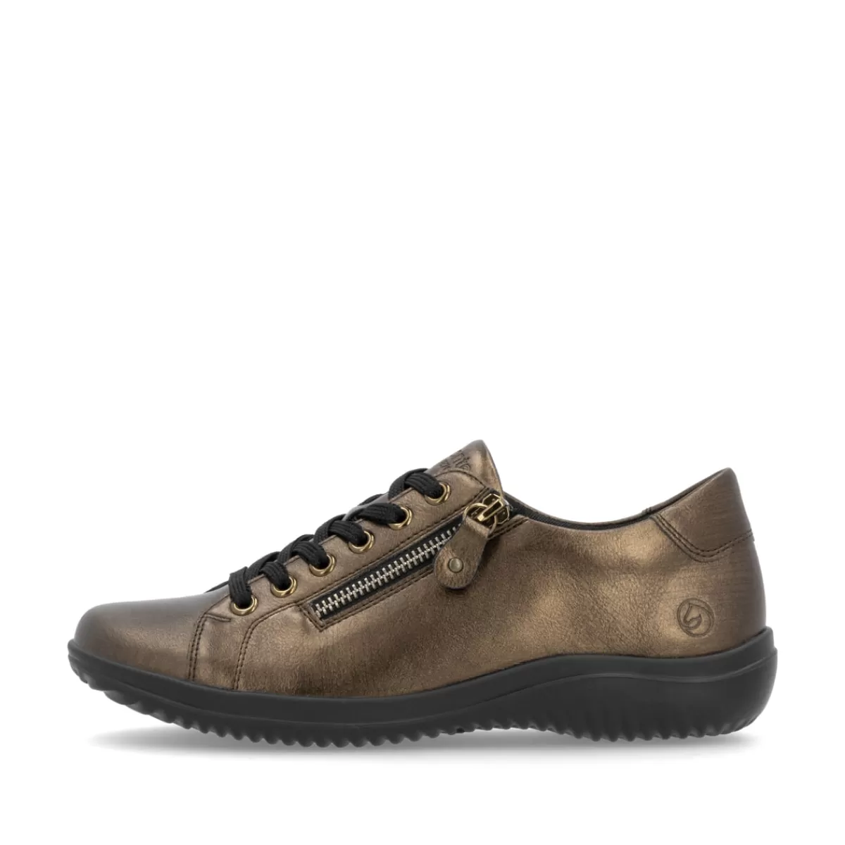 Damen Remonte Damen Schnürschuhe bronze-metallic