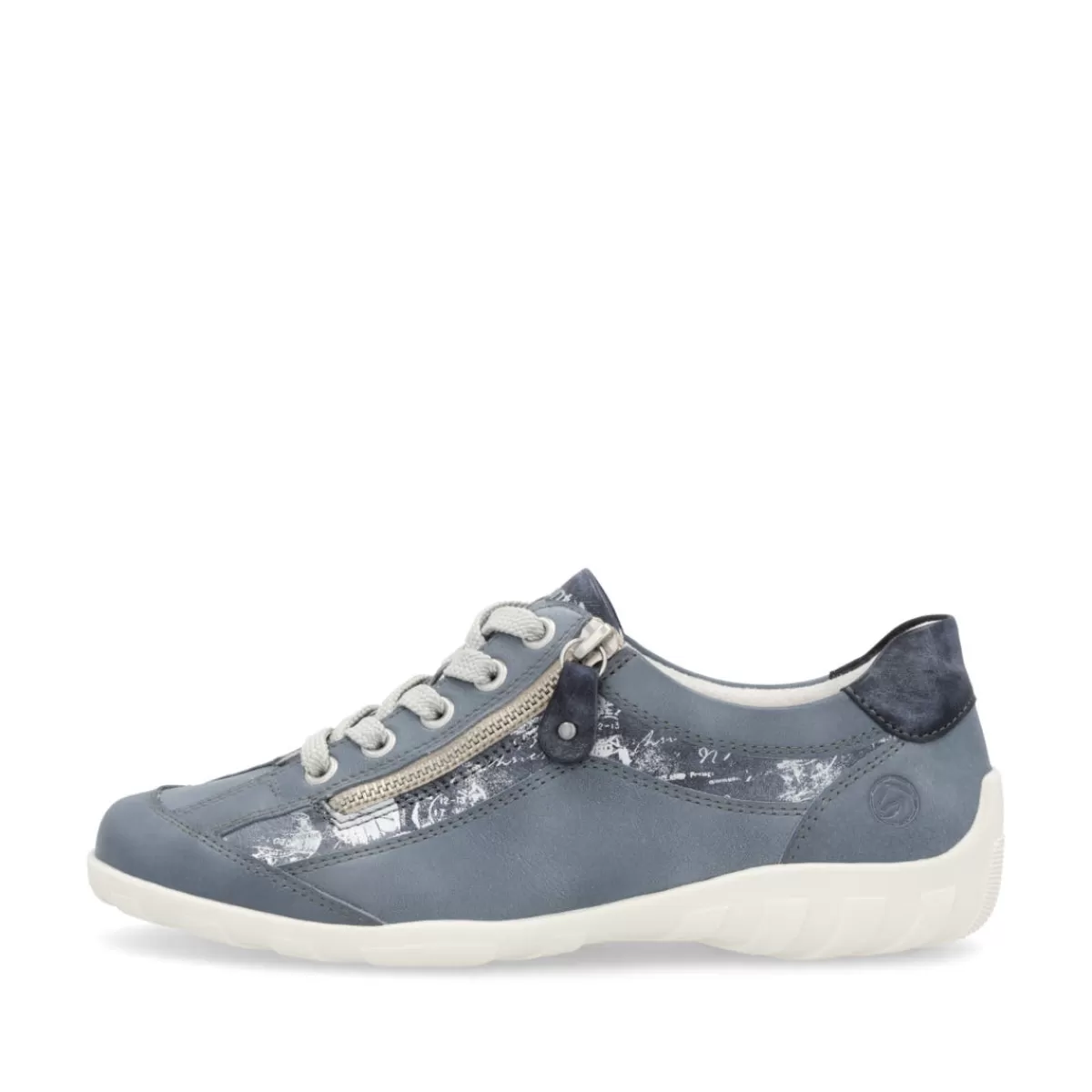 Damen Remonte Damen Schnürschuhe grau-platin