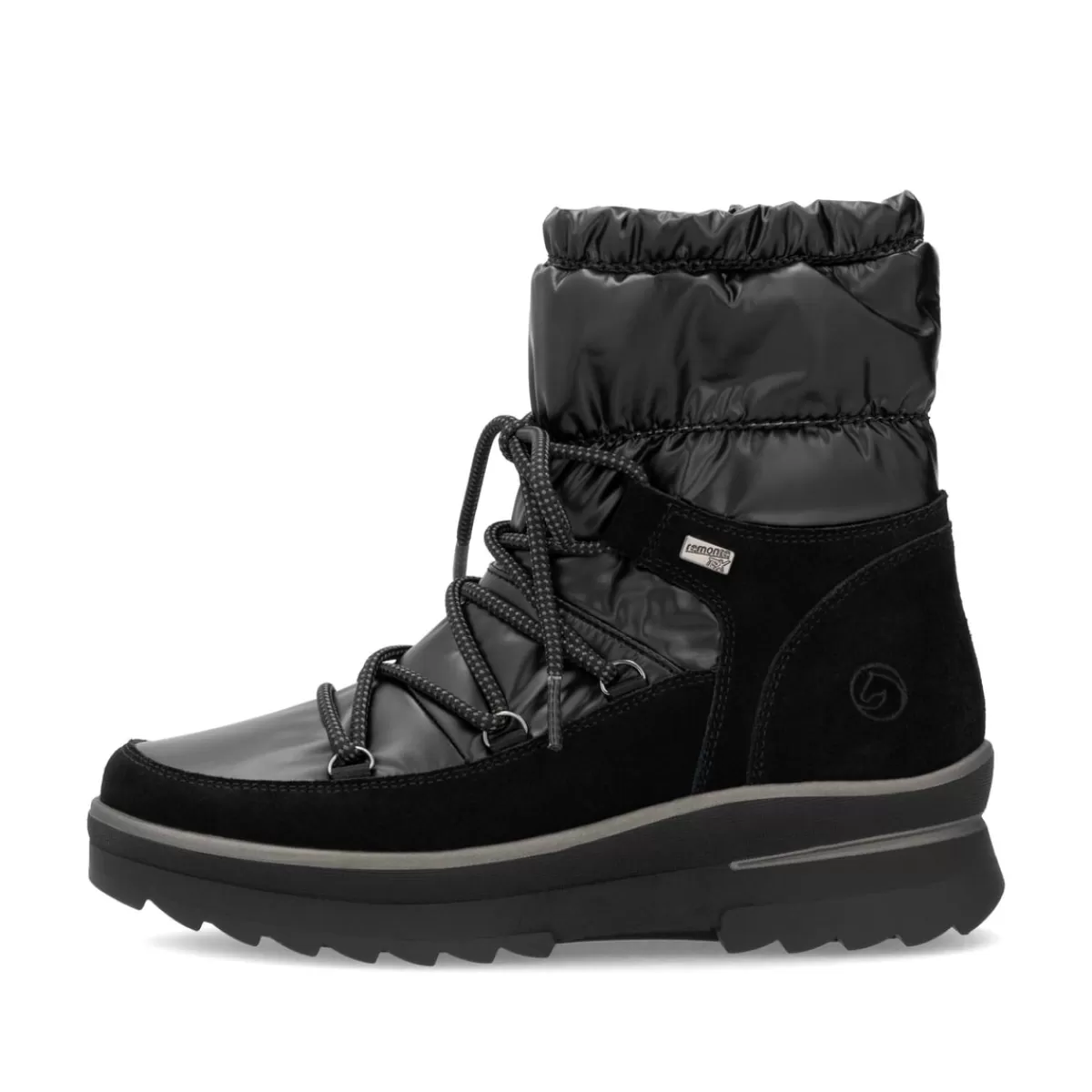 Damen Remonte Damen Schnürstiefel asphalt