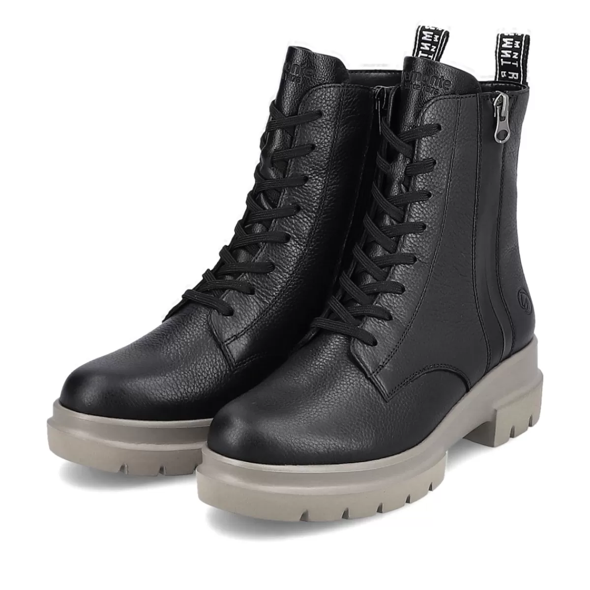 Damen Remonte Damen Schnürstiefel asphalt