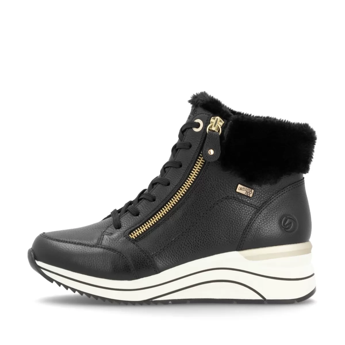 Damen Remonte Damen Schnürstiefel asphalt