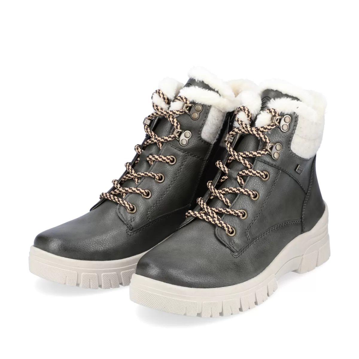 Damen Remonte Damen Schnürstiefel grau