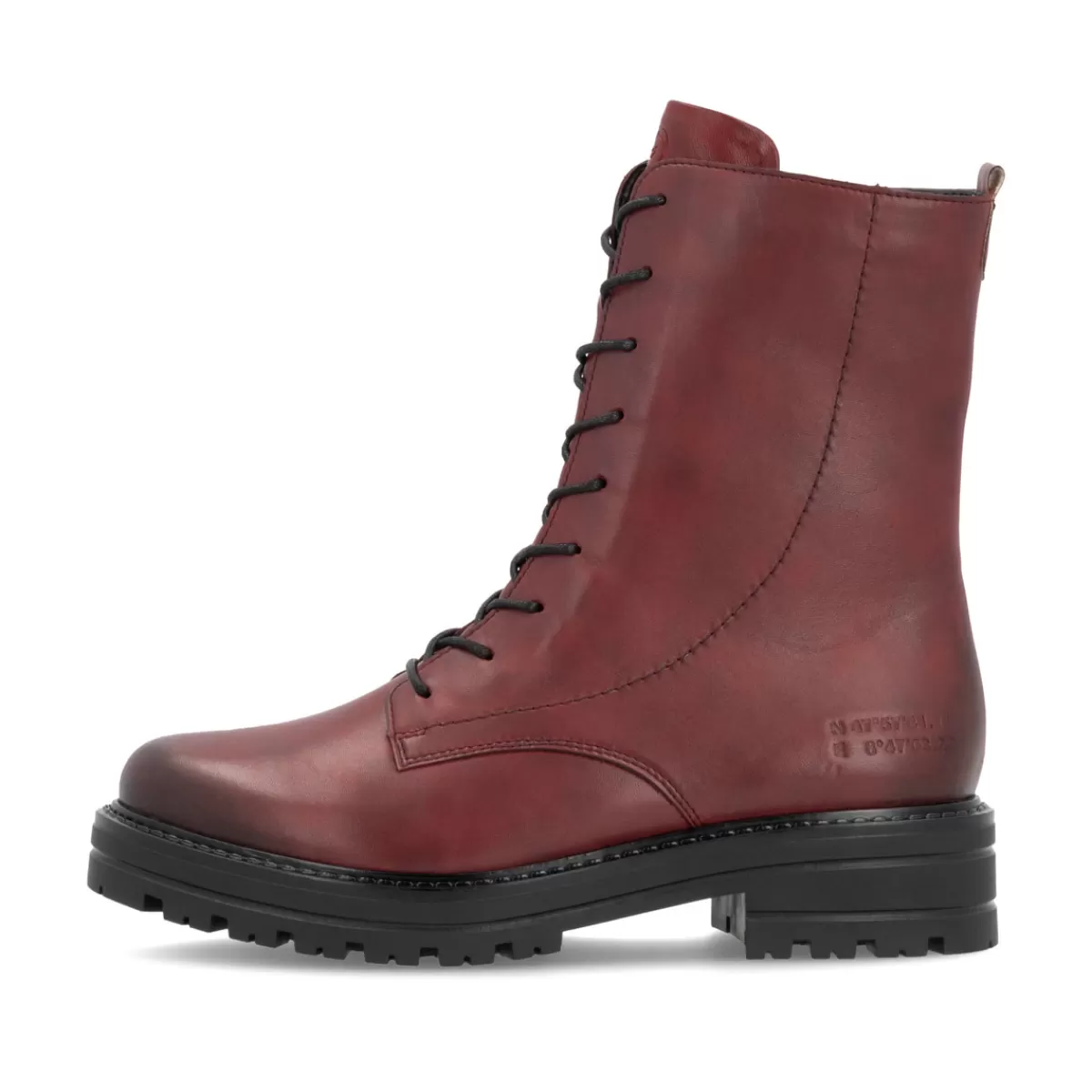 Damen Remonte Damen Schnürstiefel himbeer