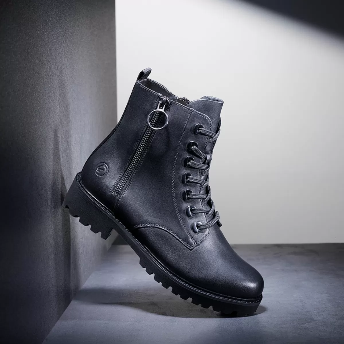 Damen Remonte Damen Schnürstiefel matt