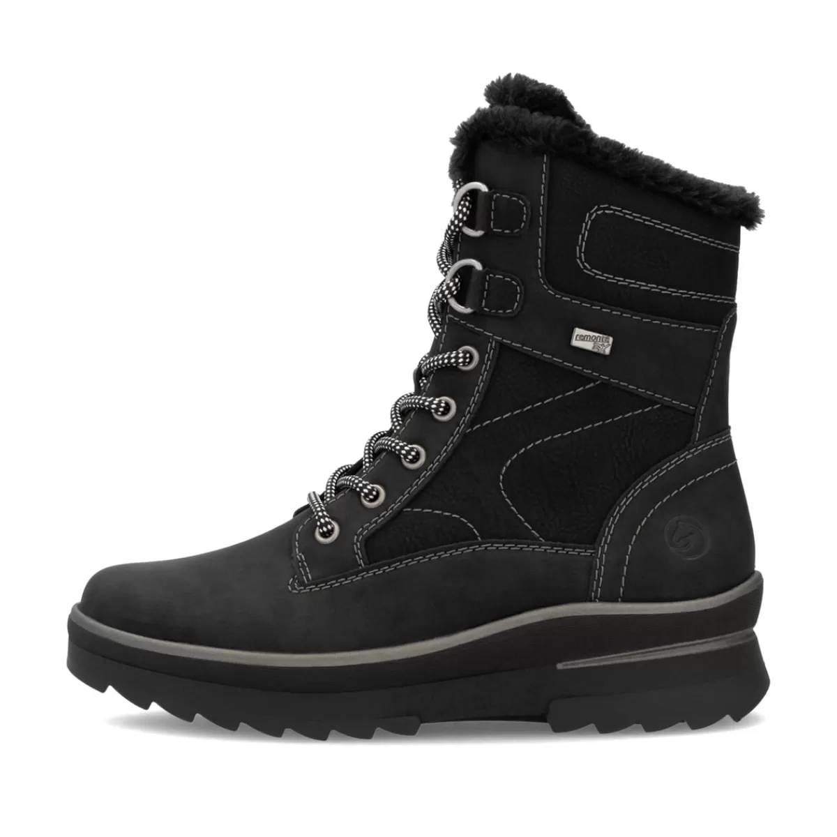 Damen Remonte Damen Schnürstiefel nacht