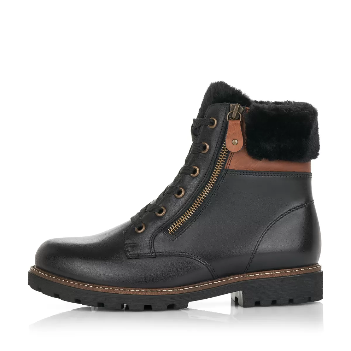 Damen Remonte Damen Schnürstiefel nacht