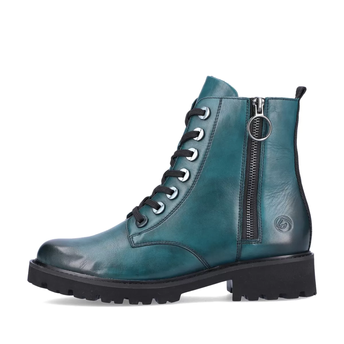 Damen Remonte Damen Schnürstiefel petrol