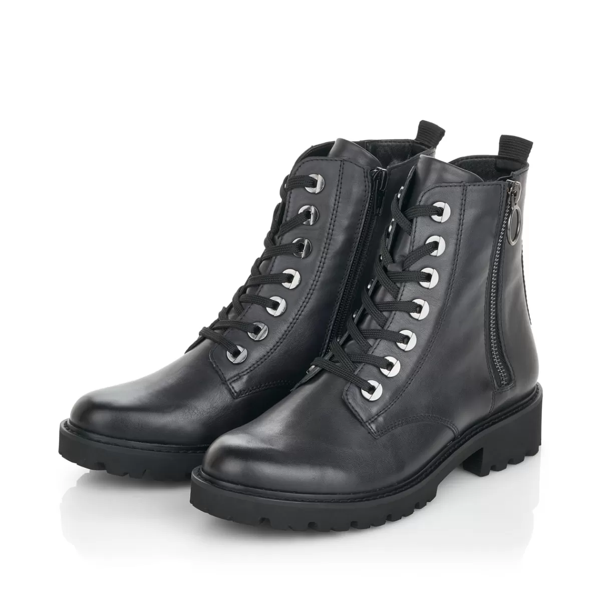 Damen Remonte Damen Schnürstiefel schwarz