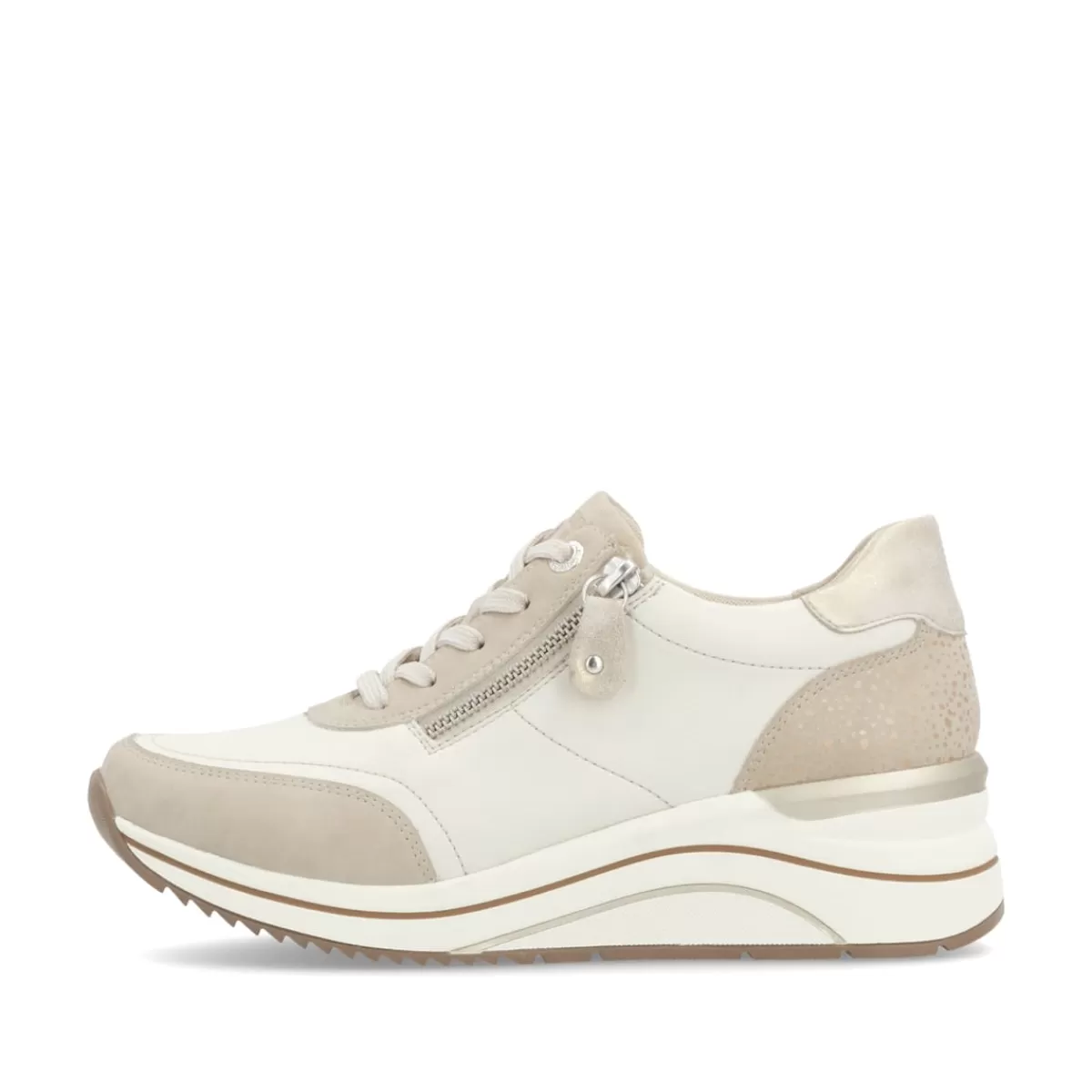 Damen Remonte Damen Sneaker champagner