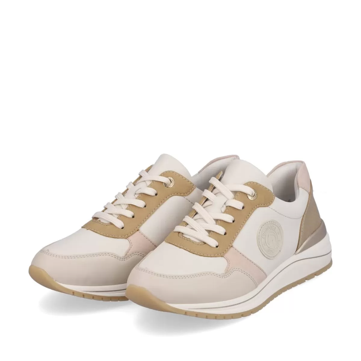 Damen Remonte Damen Sneaker cremeweiß-beige