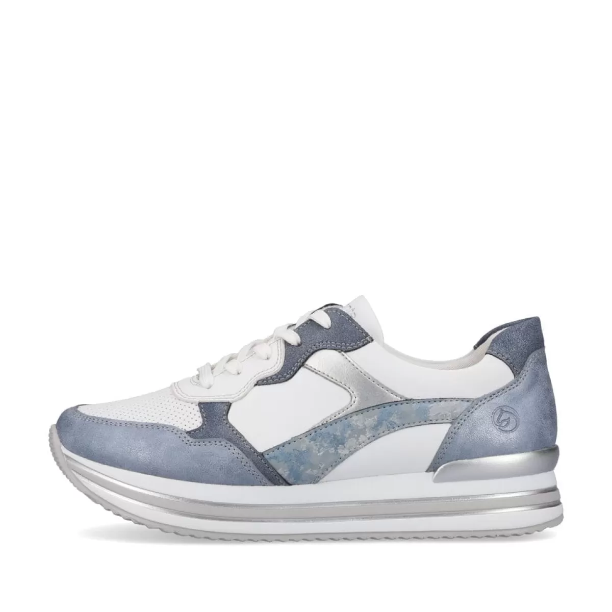 Damen Remonte Damen Sneaker edelweiß-jeansblau