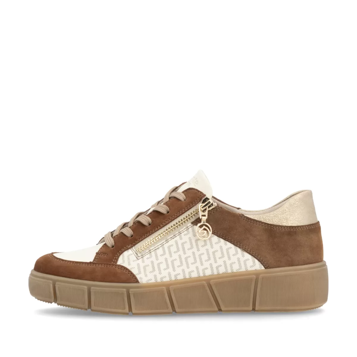 Damen Remonte Damen Sneaker hellbeige-noisette