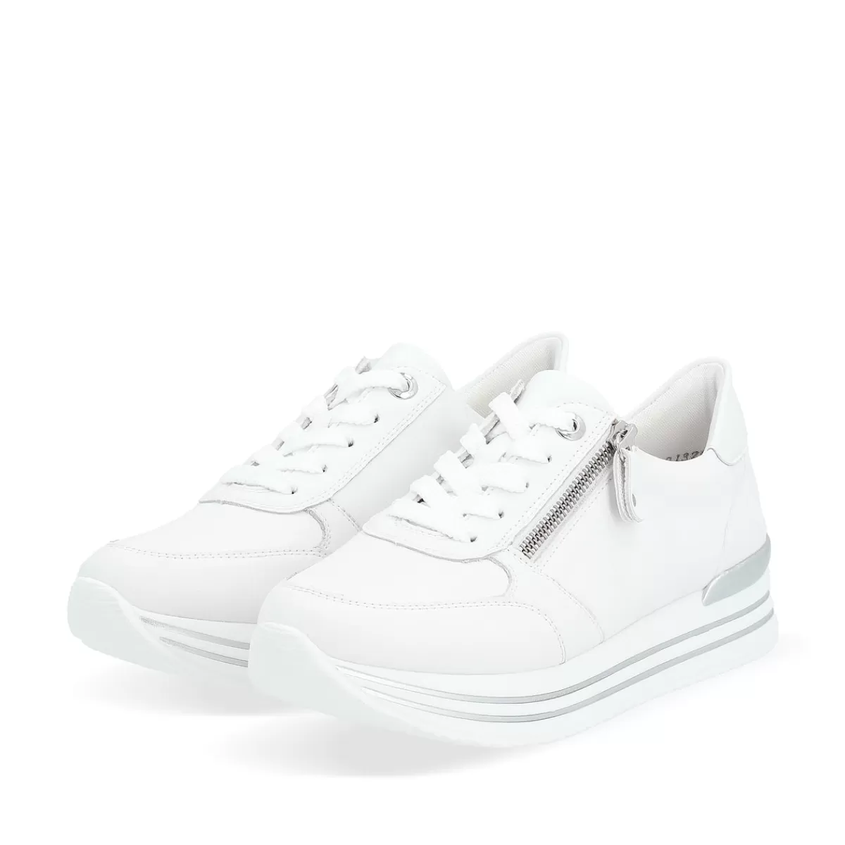 Damen Remonte Damen Sneaker kristallweiß