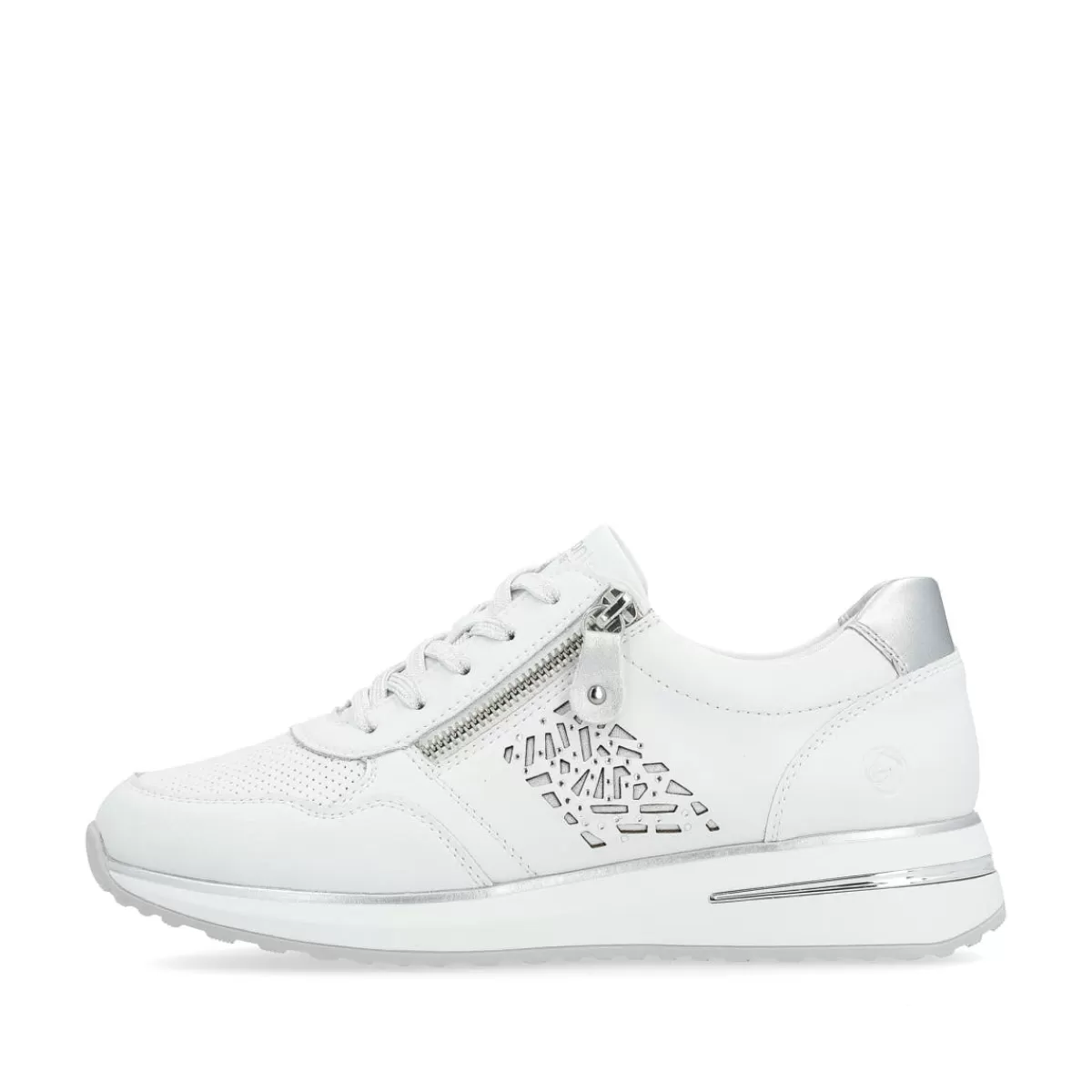 Damen Remonte Damen Sneaker kristallweiß-silber