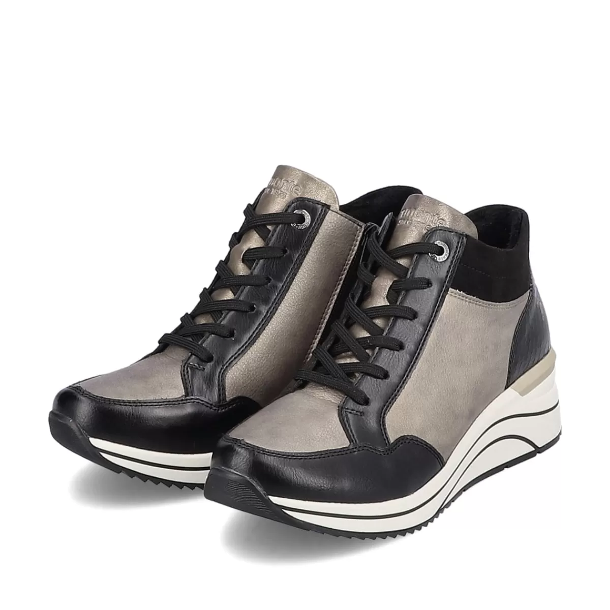 Damen Remonte Damen Sneaker matt-mondgrau