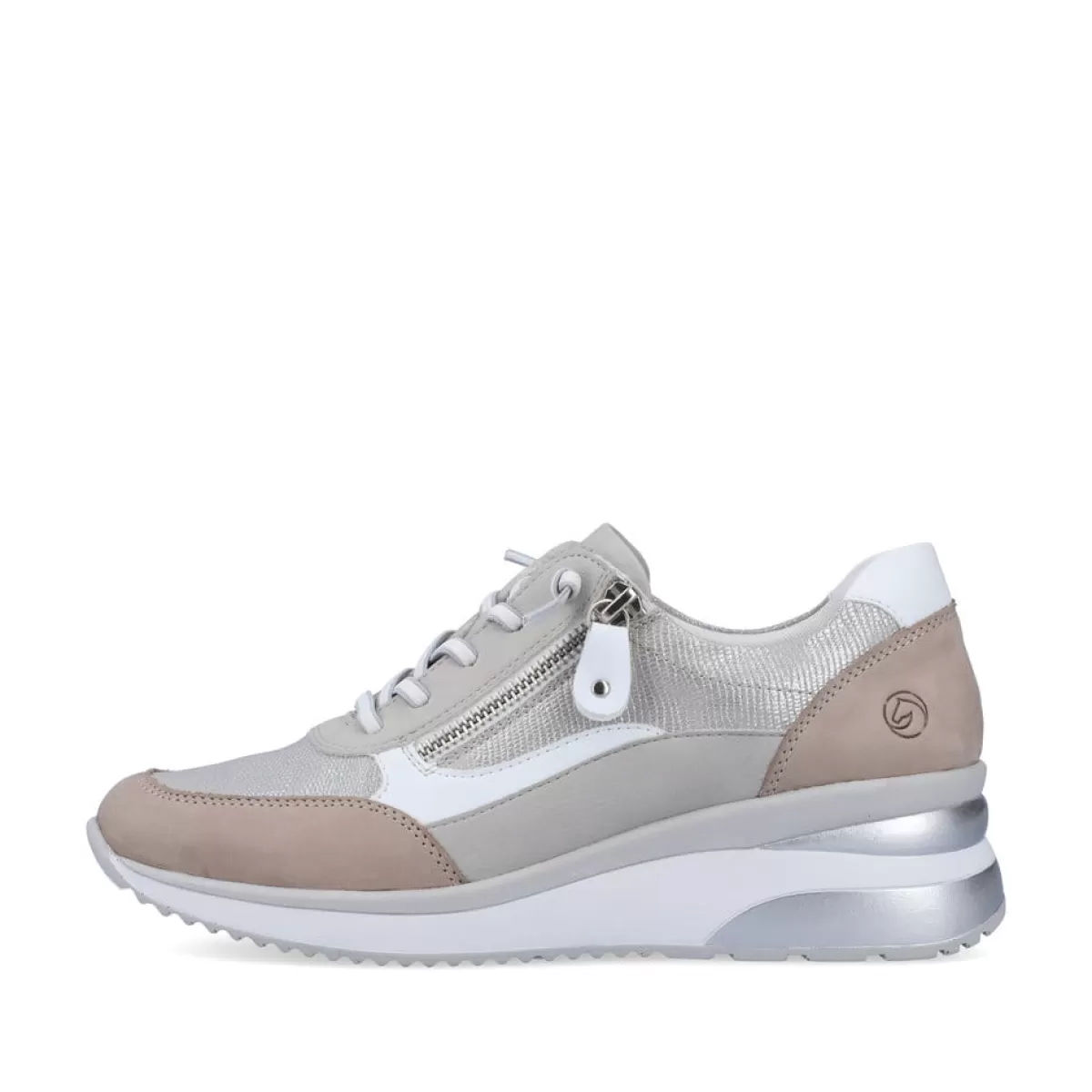 Damen Remonte Damen Sneaker platin-sandbeige