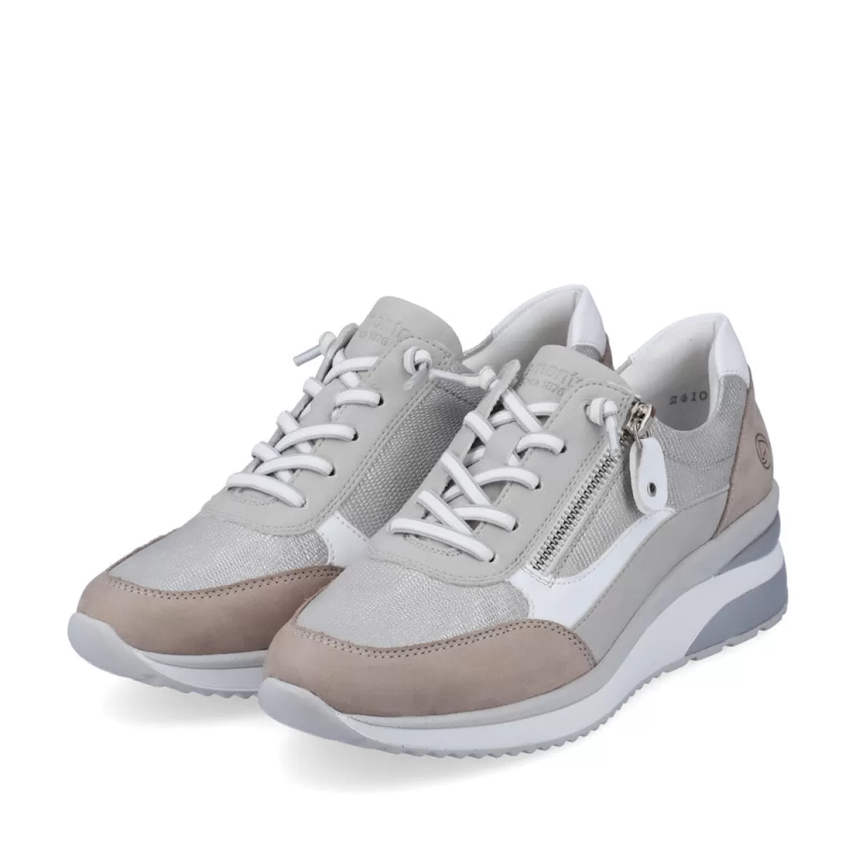 Damen Remonte Damen Sneaker platin-sandbeige